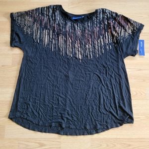 NEW WITH TAGS Black dress shirt